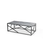 COFFEE TABLE UNIVERSE 2, GRAY MARBLE / BLACK order